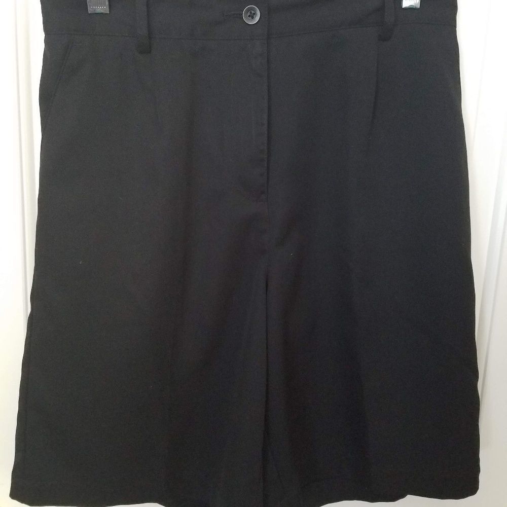 Talbots Women’s Petites Black Shorts Size 10P Classic Casual Wear